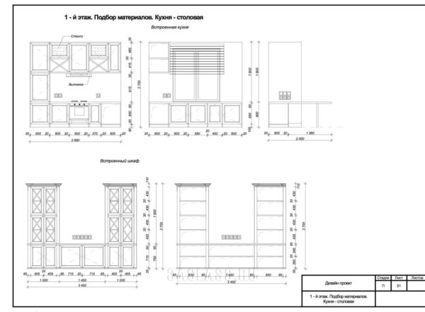 Состав рабочей документации и дизайн-проекта схемы меблировки от бюро ААА КЛАССИКА